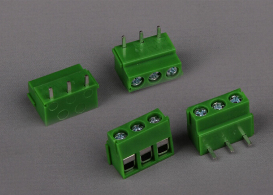 PCB TERMINAL BLOCK(WITH HORIZONTAL SOLDER PIN)